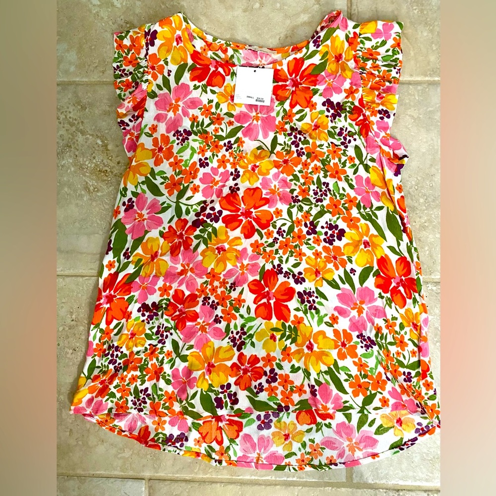NWT size small, silky blouse